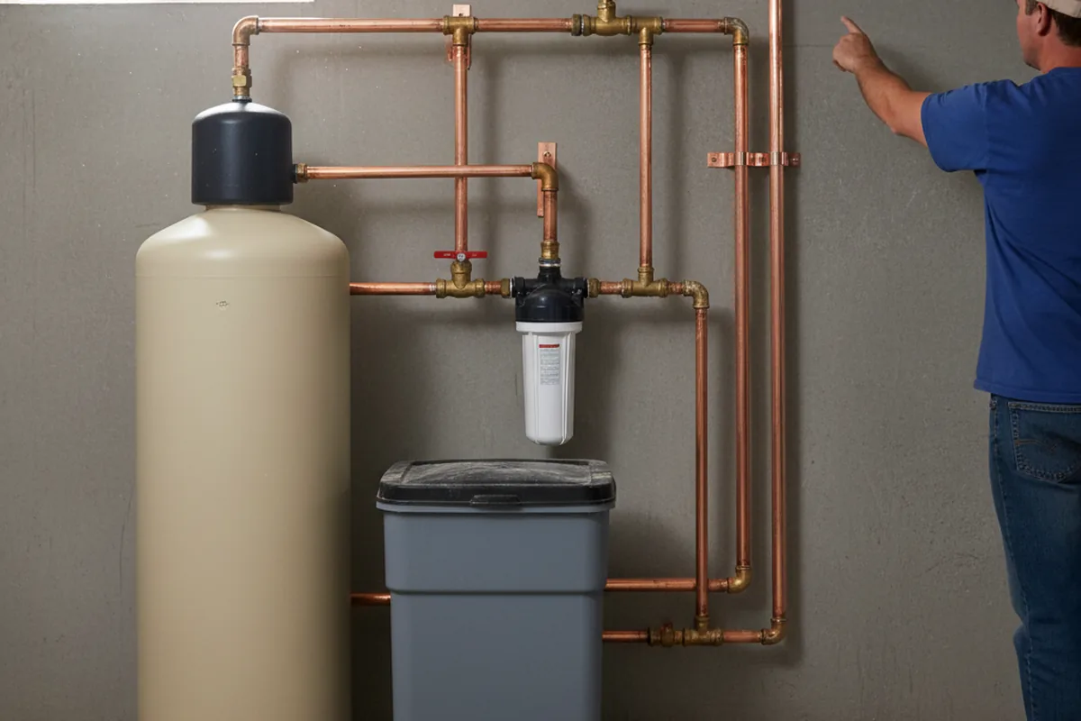 Whole-house water treatment system installed in Kempner
